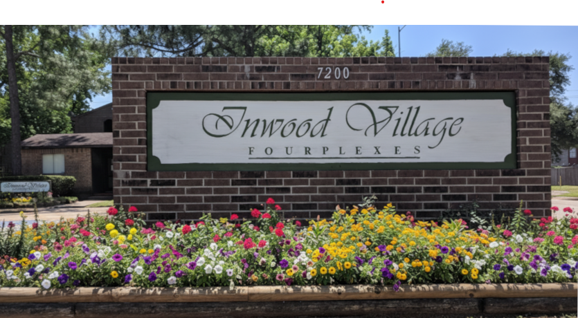 Inwood Village sign
